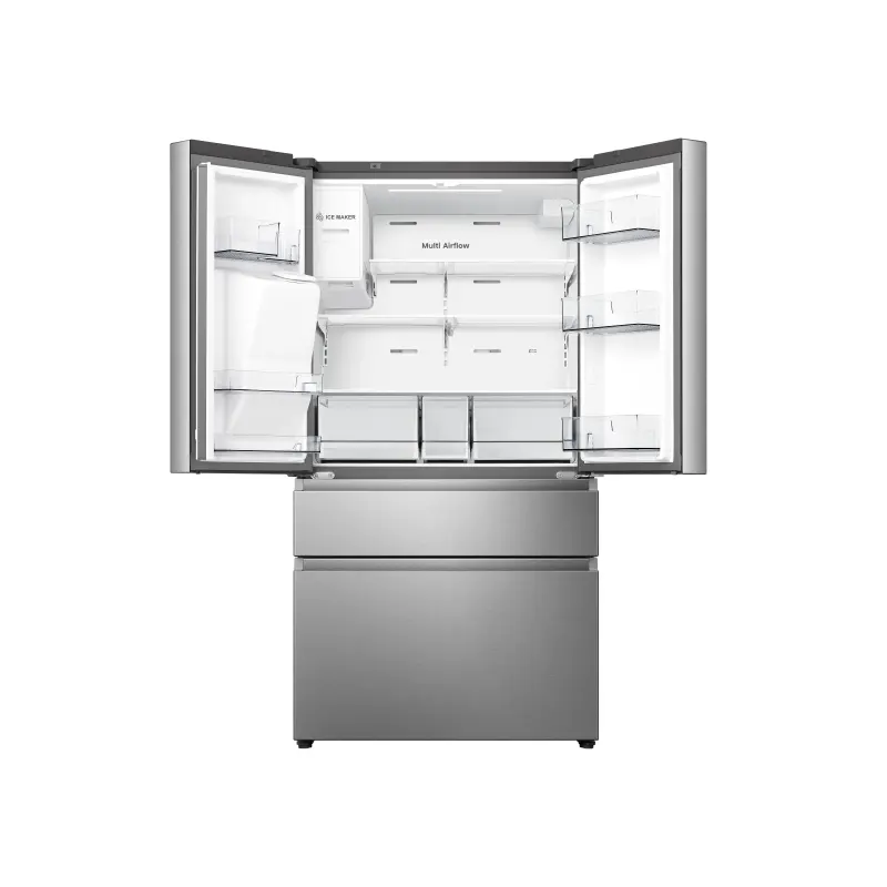 REFRIGERADOR HISENSE 25.6CUFT FRENCH DOOR CON DISPENSADOR DE HIELO Y AGUA HRM260N6TSE