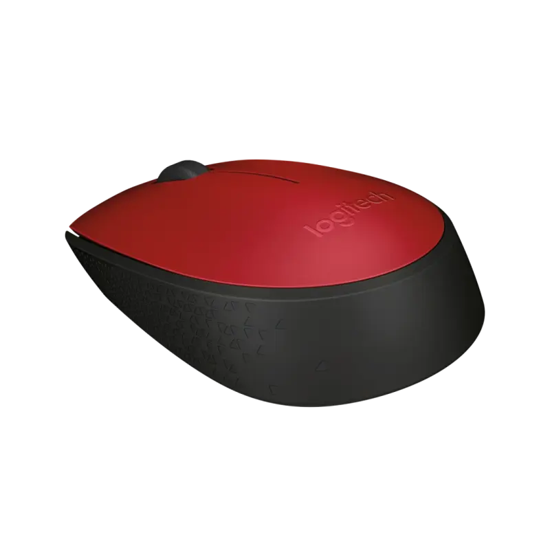 LOGITECH MOUSE INALAMBRICO PLUG AND PLAY ROJO M170
