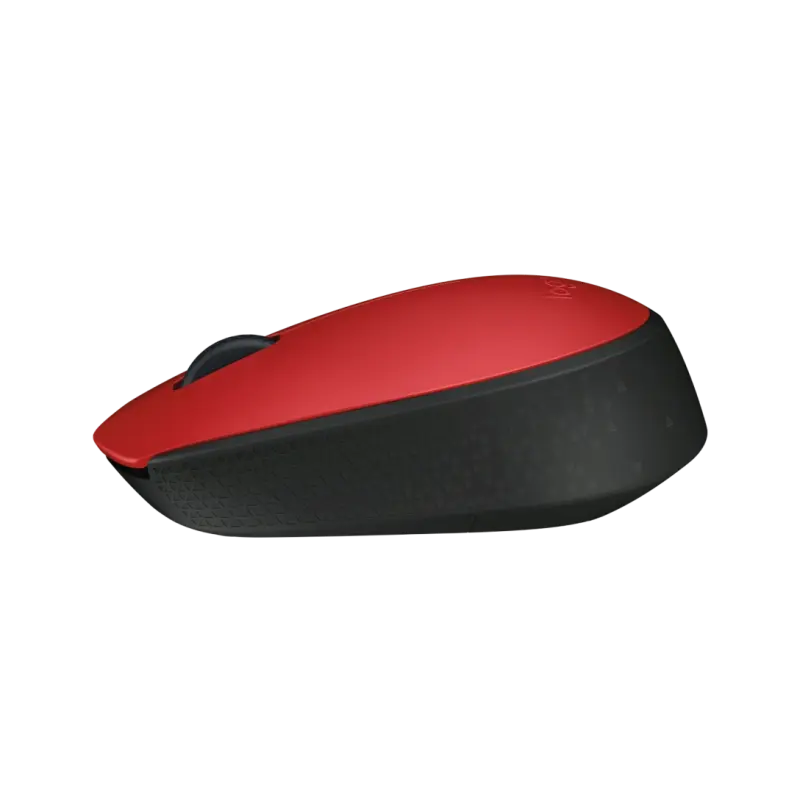 LOGITECH MOUSE INALAMBRICO PLUG AND PLAY ROJO M170