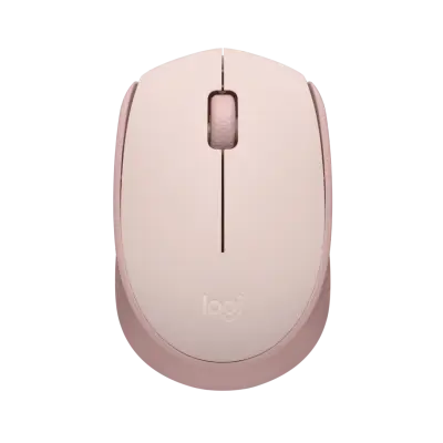 LOGITECH MOUSE INALAMBRICO PLUG AND PLAY ROSADO M170