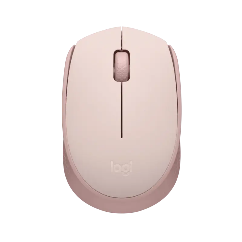 LOGITECH MOUSE INALAMBRICO PLUG AND PLAY ROSADO M170