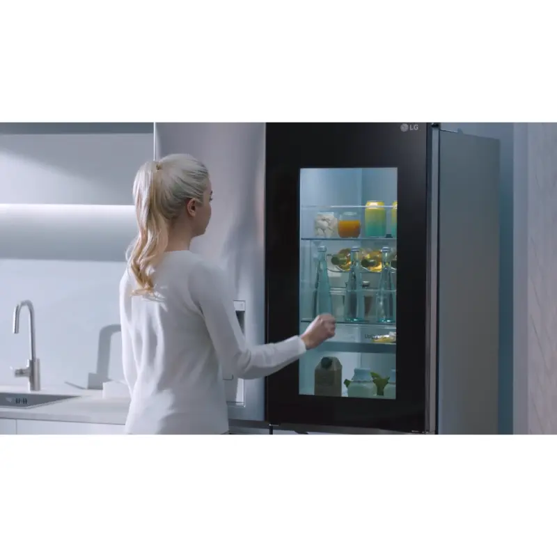 REFRIGERADORA LG SIDE BY SIDE DE 22.4P³ INSTAVIEW DOOR IN DOOR CRAFT ICE VS25XHWCB