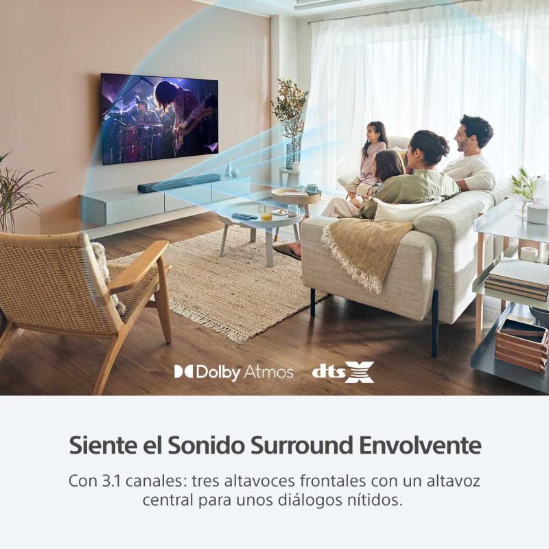 SONY BARRA DE SONIDO DE 3.1CH 360 SPATIAL SOUND MAPPING DOLBY ATMOS A3000