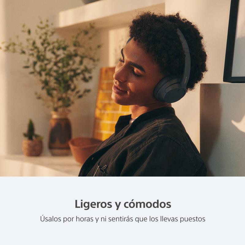 SONY AUDIFONOS INALAMBRICOS CON CANCELACION DE RUIDO COLOR AZUL WHCH720N