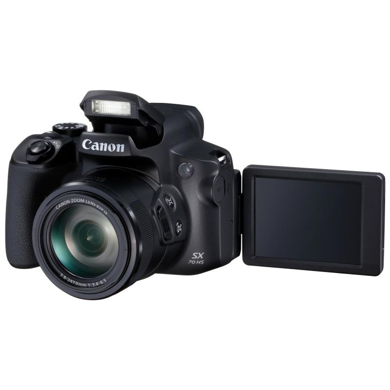 CANON CAMARA POWERSHOT SX70 DE 20.3MP COLOR NEGRO