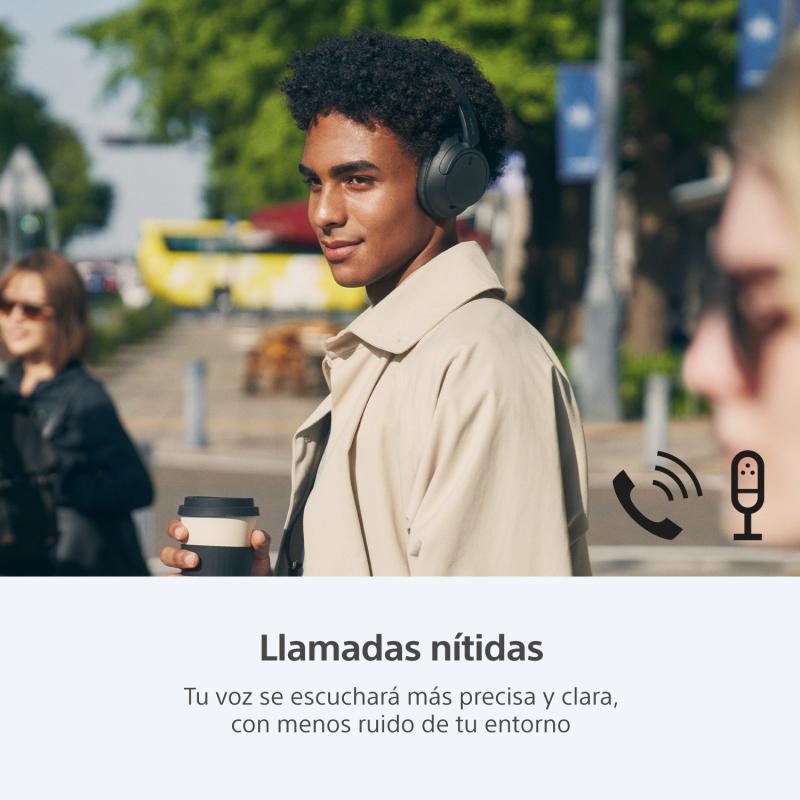 SONY AUDIFONOS INALAMBRICOS CON CANCELACION DE RUIDO COLOR AZUL WHCH720N