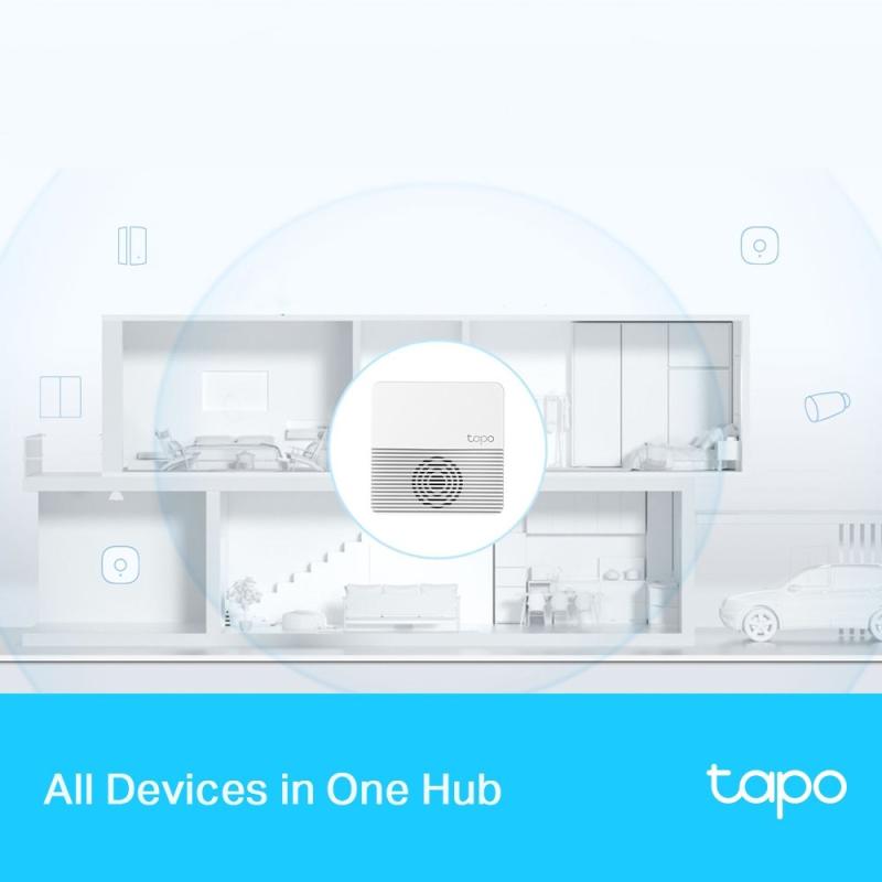 Tp-link Hub inteligente con alarma integrada y ranura microsd tapo h200