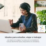 SONY AUDIFONOS INALAMBRICOS CON CANCELACION DE RUIDO COLOR AZUL WHCH720N