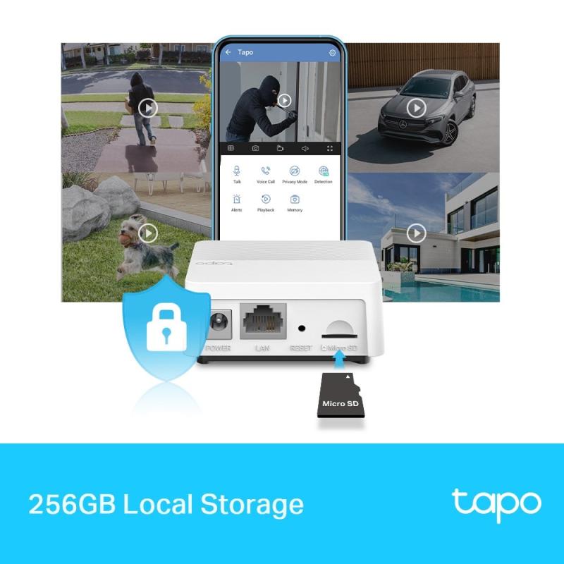Tp-link Hub inteligente con alarma integrada y ranura microsd tapo h200