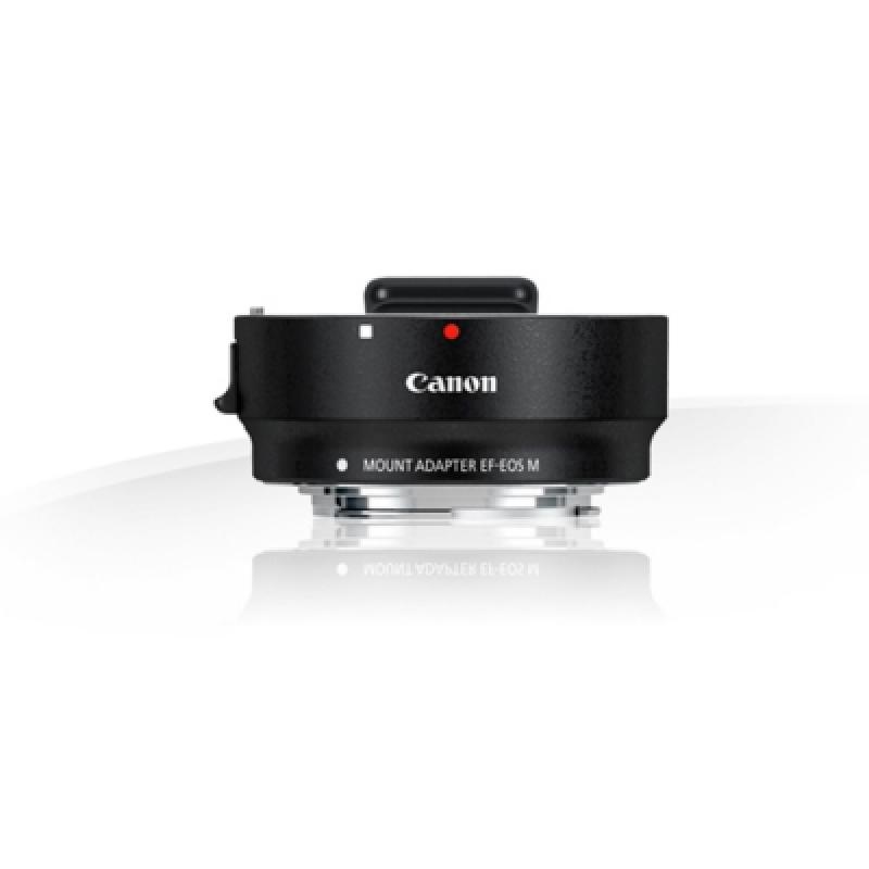 Canon Camara digital eos m50 mark ii ef-m15-45 f/3.5-6.3 is stm + adaptador ef-eos m
