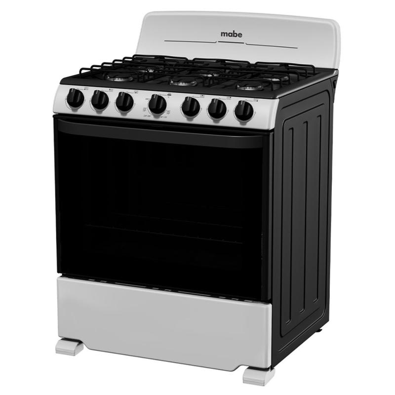Mabe Estufa a gas con horno 30" plata mercury 7622baps2