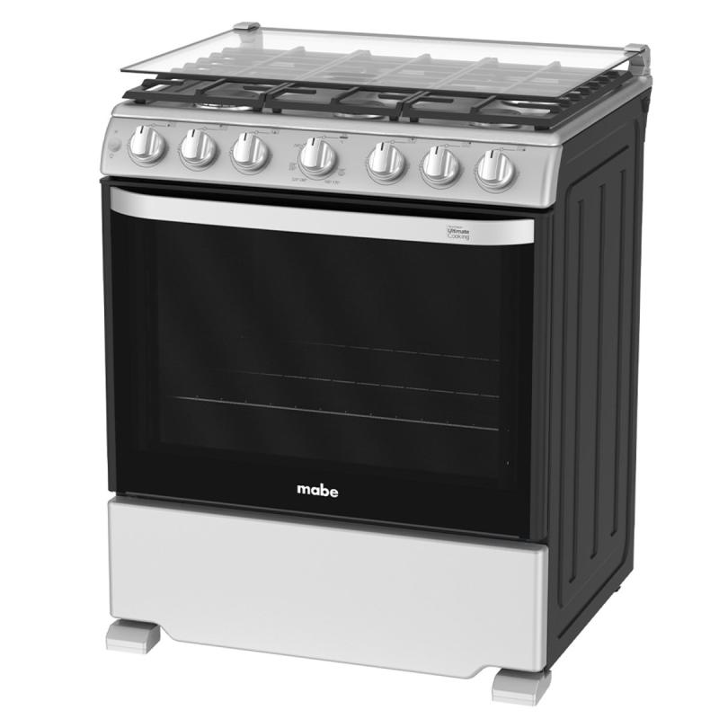 Mabe Estufa a gas de 30" 6 quemadres con encendido eléctrico 7659cfis3