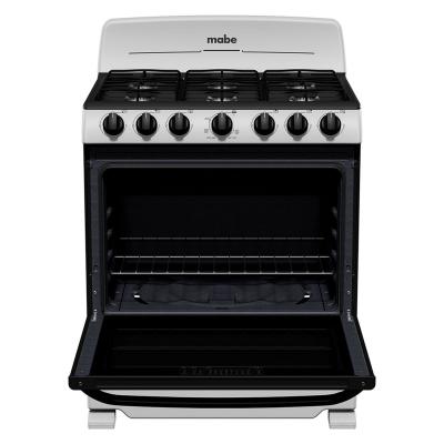 Mabe Estufa a gas con horno 30" plata mercury 7622baps2