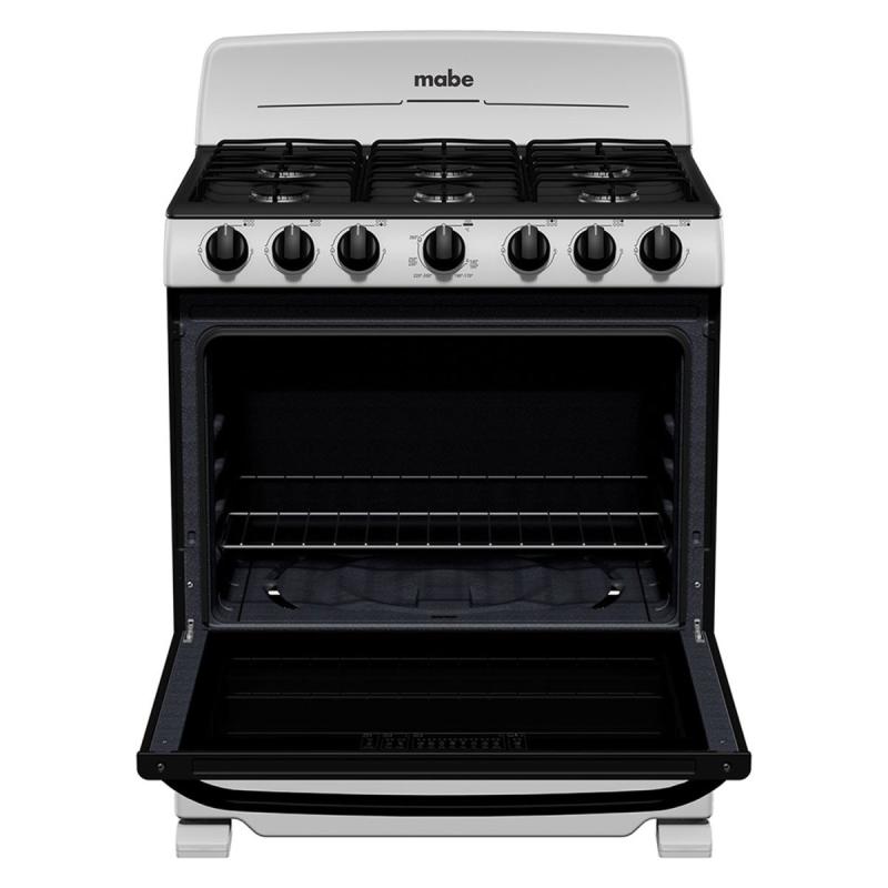 Mabe Estufa a gas con horno 30" plata mercury 7622baps2