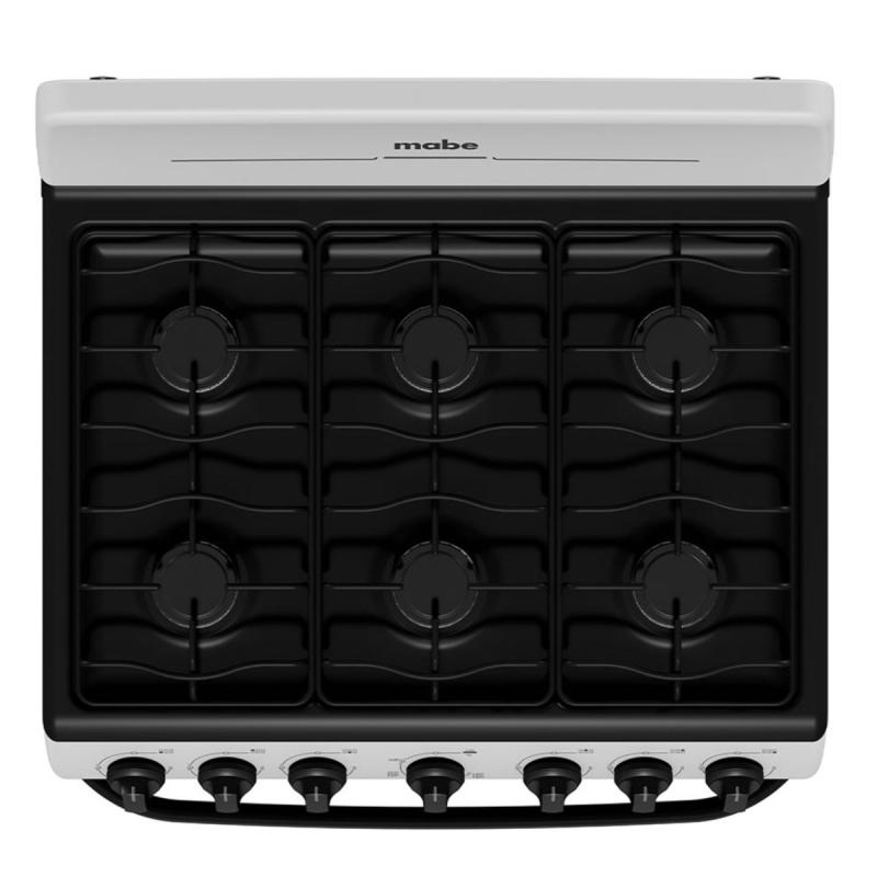 Mabe Estufa a gas con horno 30" plata mercury 7622baps2