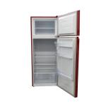 Sankey Refrigeradora de 7 cuft color rojo con luz interior