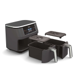 Ninja Freidora de aire foodi con 2 canastas dual zone