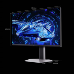 Tcl Monitor de 24.5" fhd 300hz qd-miniled g64