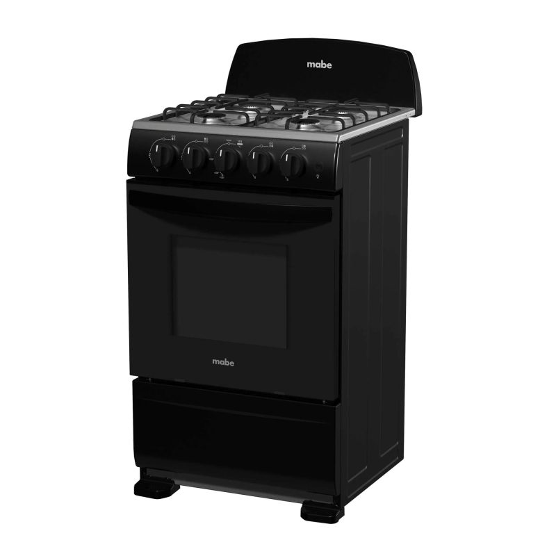 Mabe Estufa de 20" 4 quemadores horno multifuncional ema5105