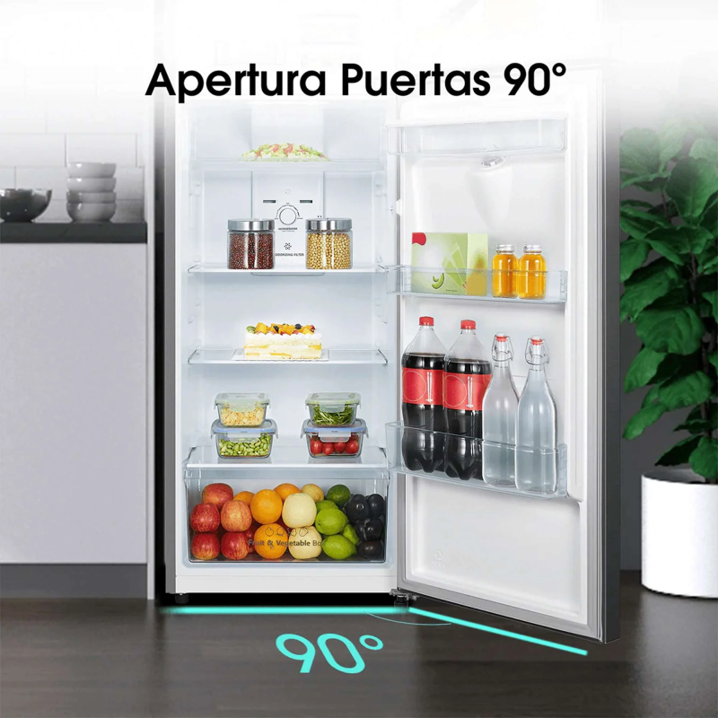 Hisense Refrigeradora 8.8p³ inverter con dispensador de agua rt1n250
