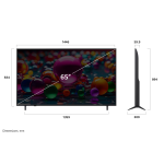Lg Smart tv de 65" ai uhd 4k ua7500