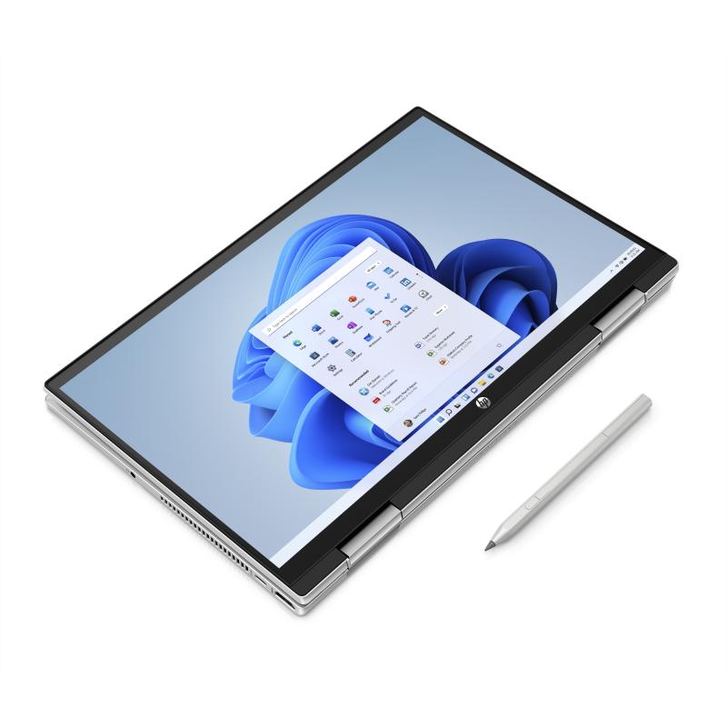 Hp Laptop pavilion x360 de 14" fhd tactil con lapiz zenvo natural silver 14-dy2002la