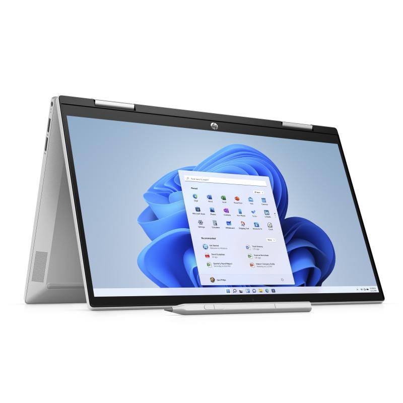Hp Laptop pavilion x360 de 14" fhd tactil con lapiz zenvo natural silver 14-dy2002la