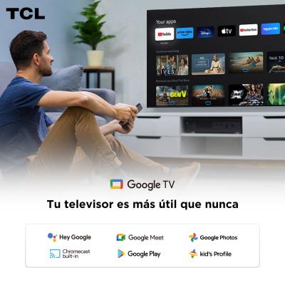 TCL SMART TV DE 75" UHD 4K GOOGLE TV V6C