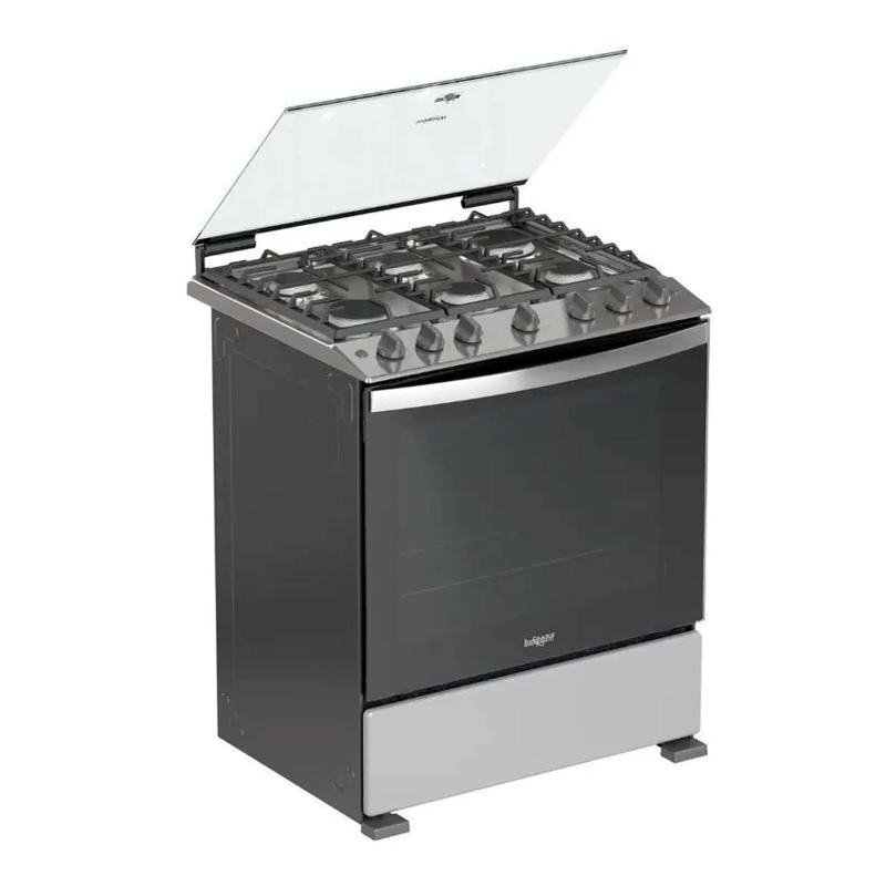 Whirlpool ESTUFA A GAS CON HORNO DE 30" CON 6 QUEMADORES FR5200D00