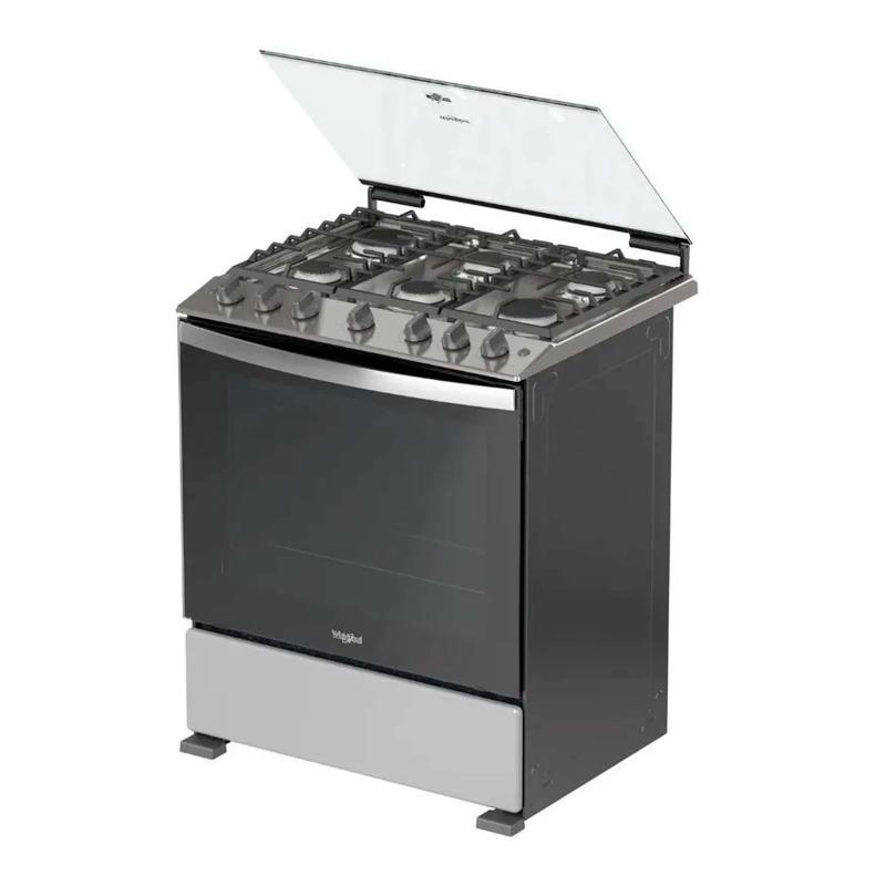 Whirlpool ESTUFA A GAS CON HORNO DE 30" CON 6 QUEMADORES FR5200D00