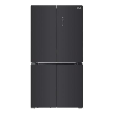 DRIJA REFRIGERADOR FRENCH DOOR DE 4 PUERTAS 19CUFT INVERTER DISEÃ‘O ESPEJO NEGRO