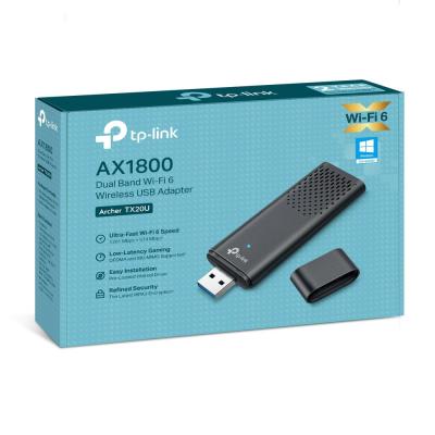 Tp-link Adaptador usb 3.0 wi-fi 6 1800 mbps tx20u