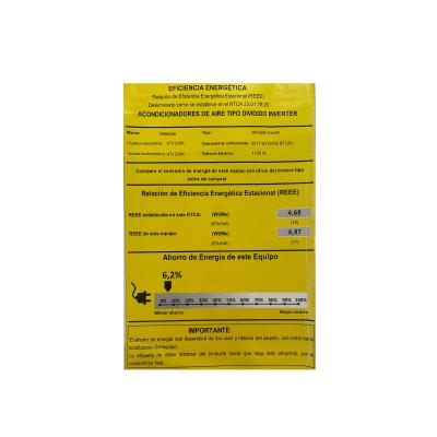 HISENSE AIRE ACONDICIONADO SPLIT DE 12000BTU INVERTER AT122