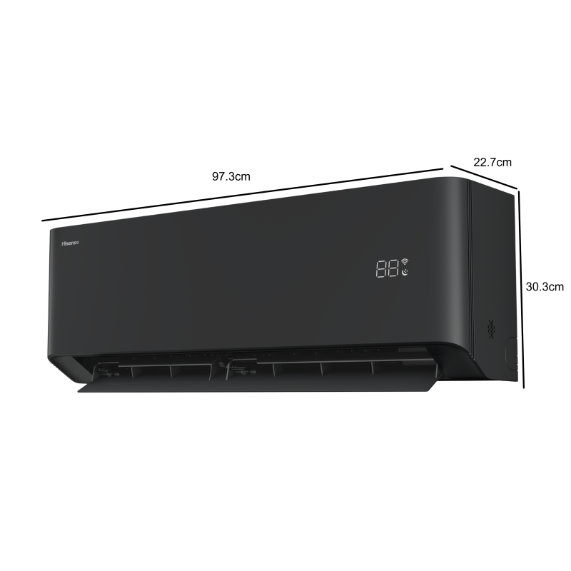 Hisense Aire acondicionado de 18000btu inverter hi-nano negro atr