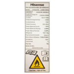 Hisense Aire acondicionado de 24000btu inverter hi-nano negro atr