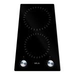 DRIJA ESTUFA EMPOTRABLE ELECTRICA DE 2 QUEMADORES BARI 30