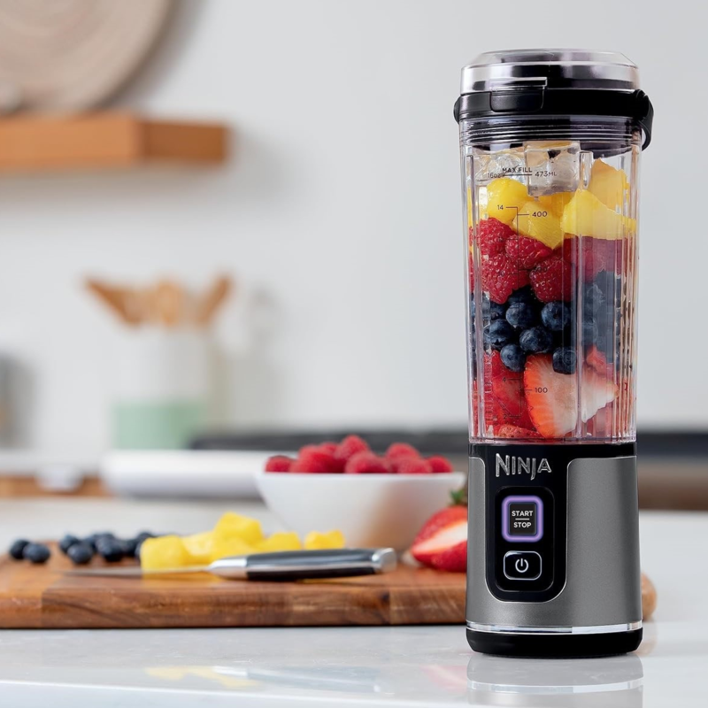 NINJA LICUADORA PORTATIL RECARGABLE BLAST COLOR NEGRO
