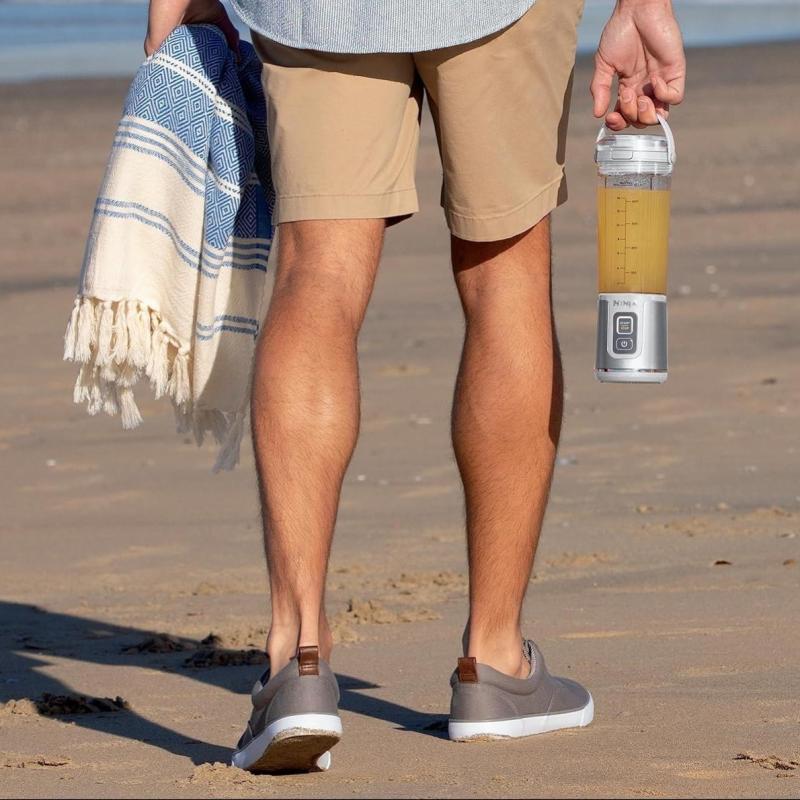 NINJA LICUADORA PORTATIL RECARGABLE BLAST COLOR BLANCA