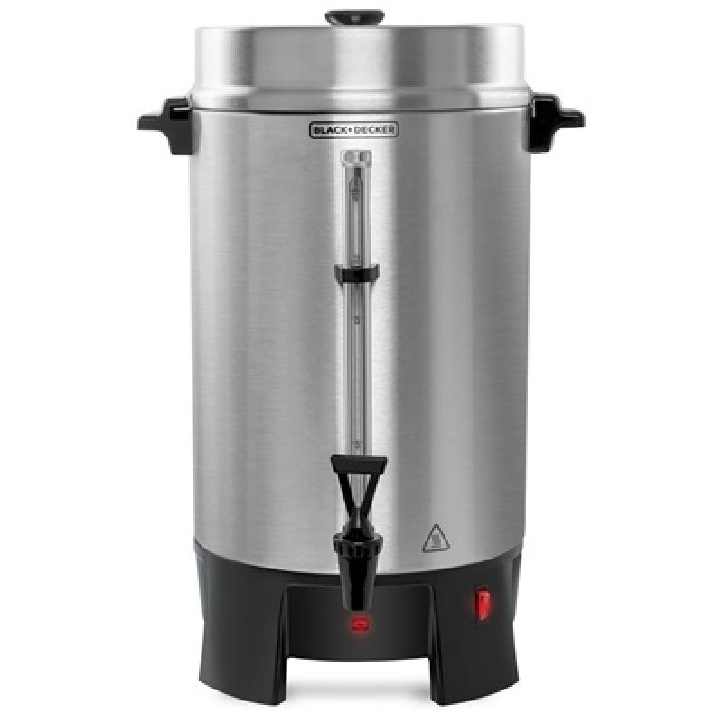PRECOLADORA DE CAFÉ BLACK & DECKER DE 100 TAZAS CMU1000