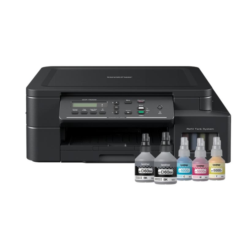 BROTHER IMPRESORA MULTIFUNCIONAL INKBENEFIT TANK INALAMBRICA T520W