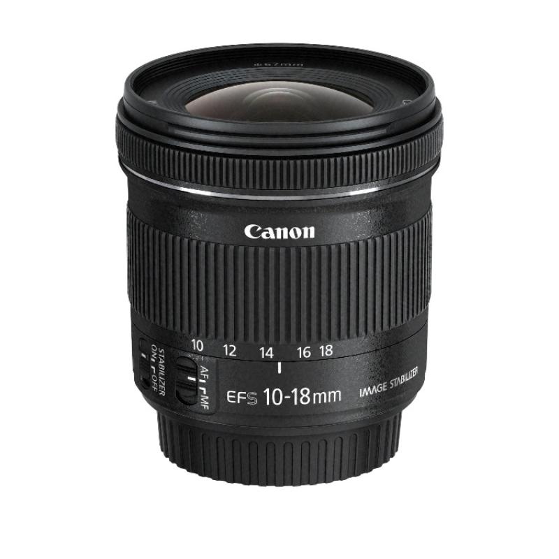 CANON LENTE EF-S 10-18MM F/4.5-5.6 IS STM