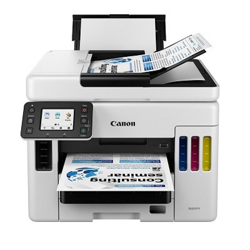 Canon Impresora multifuncional con escaner de doble cara y fax maxify 7010
