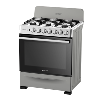 SANKEY ESTUFA A GAS DE 30" 6 QUEMADORES COLOR GRIS