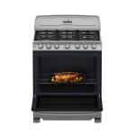 MABE ESTUFA DE 30" A GAS 6 QUEMADORES COLOR PLATA CEM7641