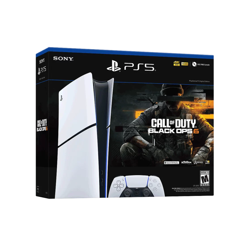 SONY CONSOLA PLAY STATION 5 DIGITAL 1TB + JUEGO CALL OF DUTY: BLACK OPS VI