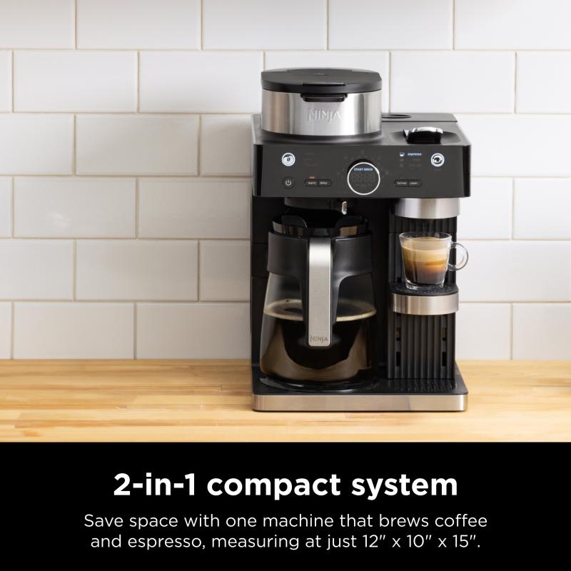 NINJA SISTEMA ESPRESSO & COFFEE BARISTA 601