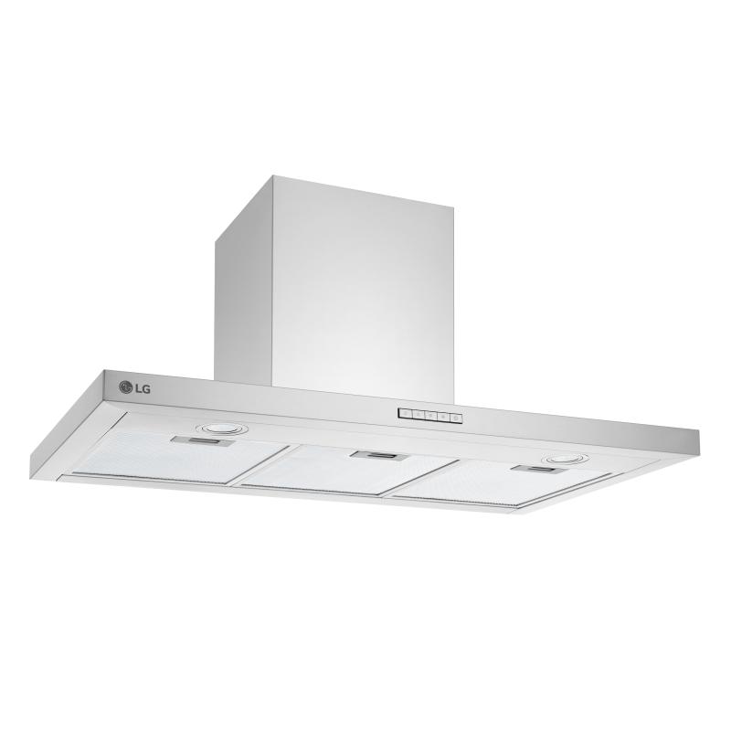LG EXTRACTOR DE GRASA TIPO CAMPANA DE 90CM ACERO INOXIDABLE HCEZ3605