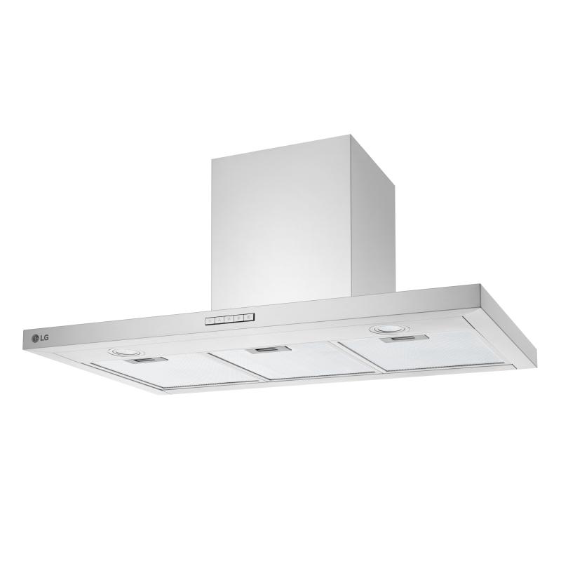 LG EXTRACTOR DE GRASA TIPO CAMPANA DE 90CM ACERO INOXIDABLE HCEZ3605
