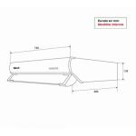 DRIJA EXTRACTOR DE GRASA COMPACTA 76 NEGRA