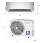 PANASONIC AIRE ACONDICIONADO INVERTER SERIE S DE 13600BTU CSCUS12